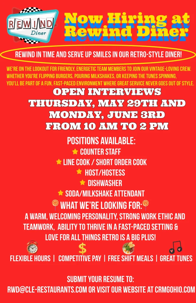 RWD Now Hiring Flyer May 2025